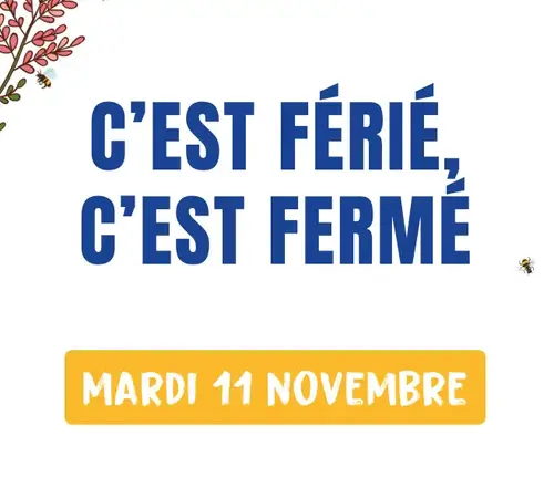 C'est férié, c'est férié !