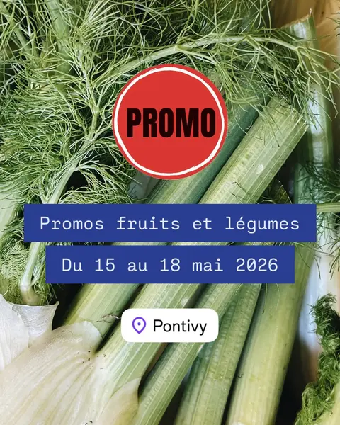 Promos fruits et légumes du moment
