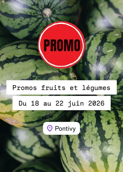 Promos fruits et légumes du moment