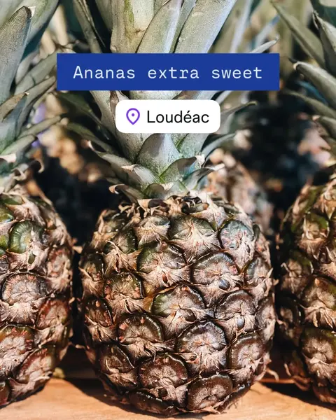 Arrivage d'ananas extra sweet