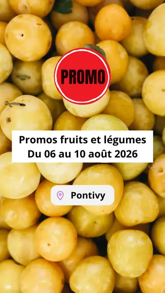 Pontivy - Promos fruits et légumes du moment