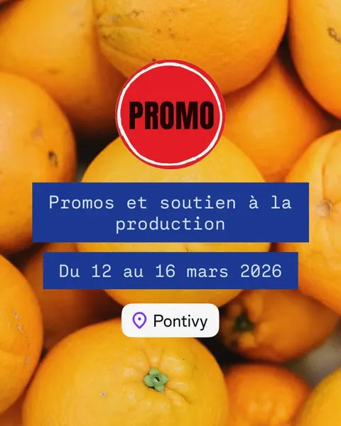Les promotions fruits et légumes du moment