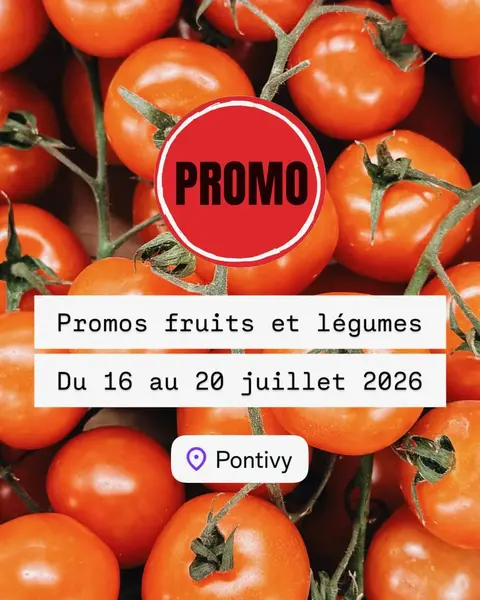 Pontivy - Promos fruits et légumes du moment