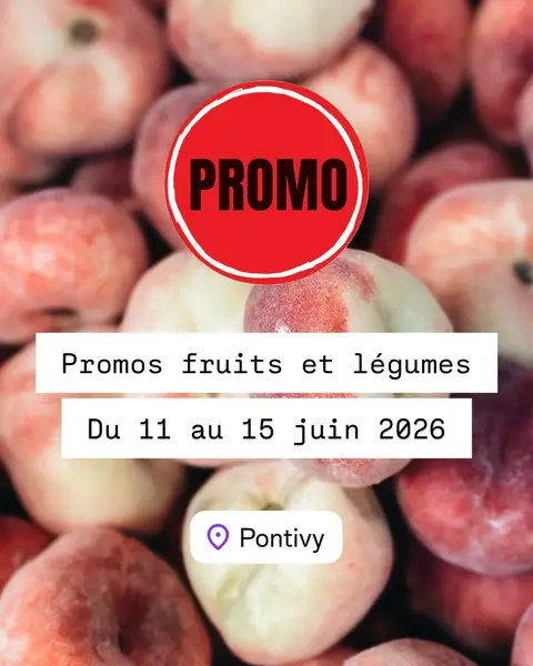 Promos fruits et légumes du moment