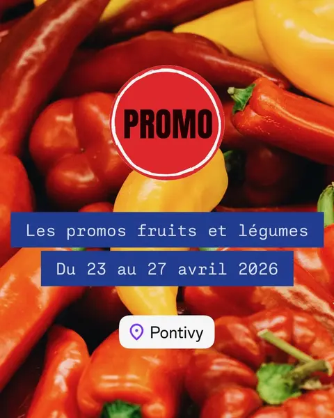 Promos fruits et légumes du moment