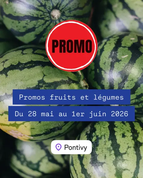 Promos fruits et légumes du moment